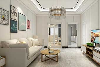 潮阳现代风格-客厅