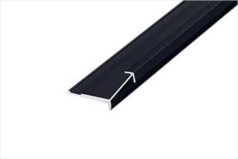 潮阳航空纤维墙咔铝合金阳角线（哑黑氧化）