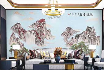 潮阳森佰汇航空纤维墙咔（鸿运当头）