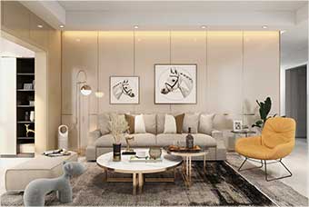 潮阳客厅空间案例