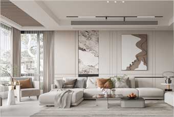 潮阳客厅空间案例